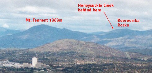 Australian Alps from Canberra