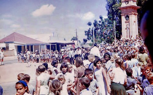 crowd scene